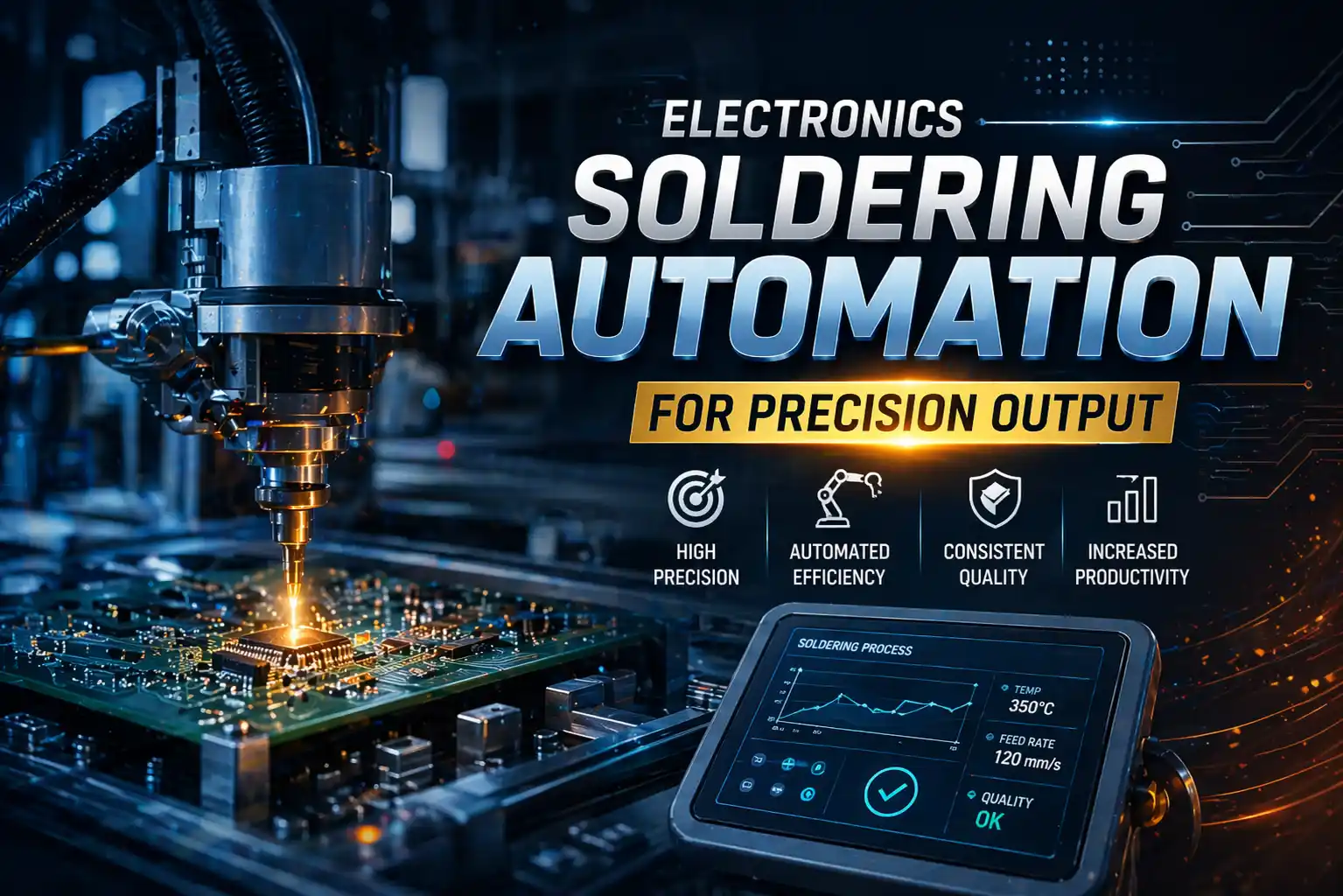 Electronics Soldering Automation for Precision Output